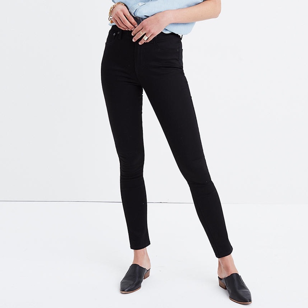 Madewell Curvy high rise skinny jeans
